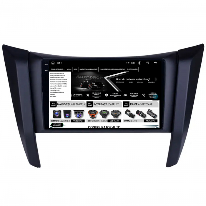 Navigatie 2K Android 13 Nissan Navara 4+64GB | AutoDrop.ro [11]