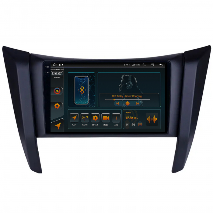 Navigatie 2K Android 13 Nissan Navara 4+64GB | AutoDrop.ro [2]