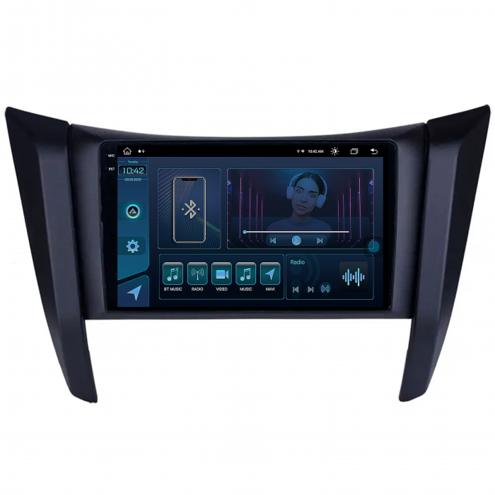 Navigatie 2K Android 13 Nissan Navara 8+256GB | AutoDrop.ro [2]