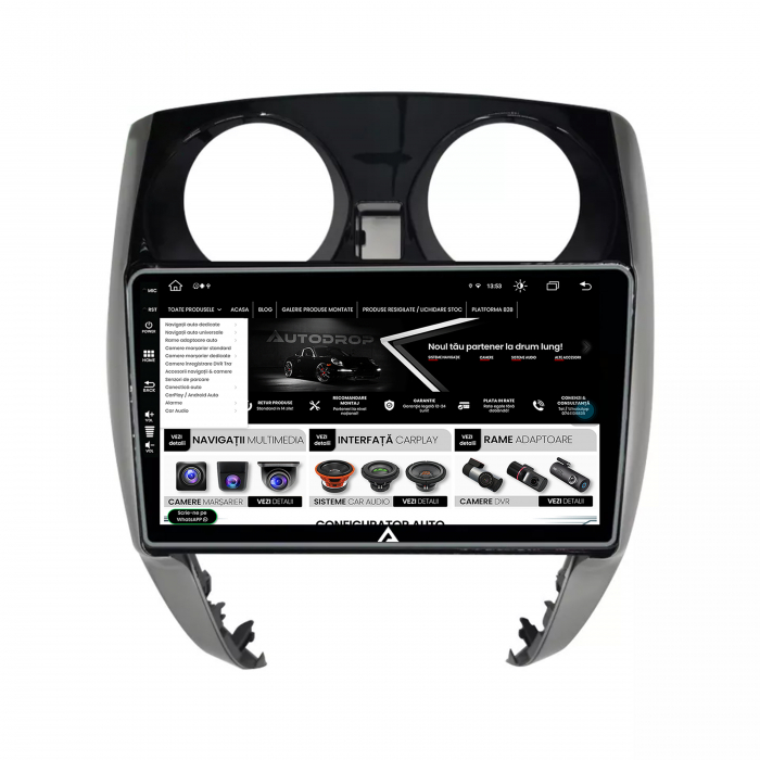 Navigatie Android 13 Nissan Note (2012-2019) 8+256GB | AutoDrop.ro [4]