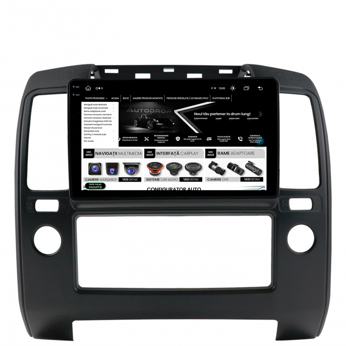 Navigatie Android 13 Nissan Navara D40 4GB | AutoDrop.ro [9]
