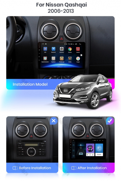 Navigatie Android Nissan QashQai 9 Inch | AutoDrop.ro [16]