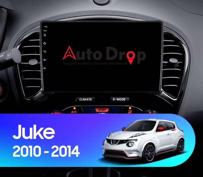 Navigatie Android Nissan Juke 2010-2015 | AutoDrop.ro [18]
