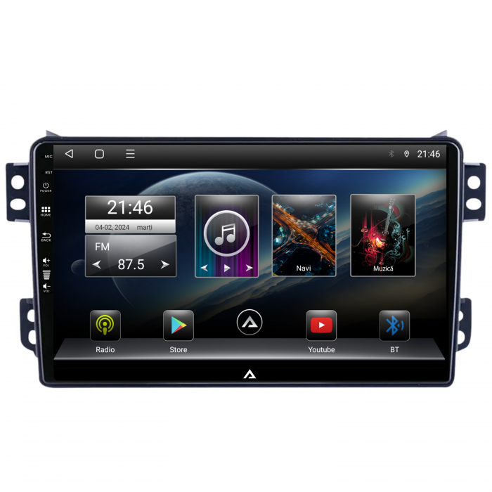 Navigatie Android Opel Agila cu 9 inch 2+32GB | AutoDrop.ro [2]
