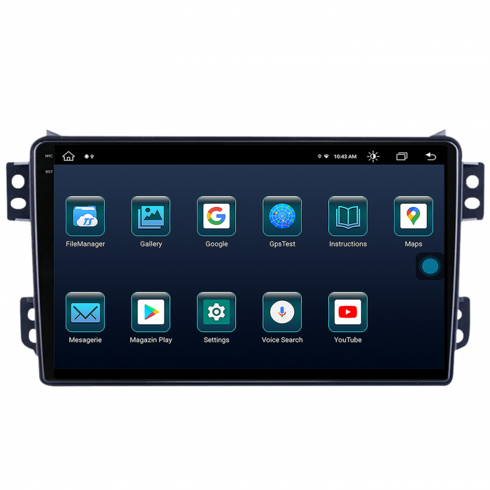 Navigatie Android 13 2K Opel Agila 8+256GB | AutoDrop.ro [4]