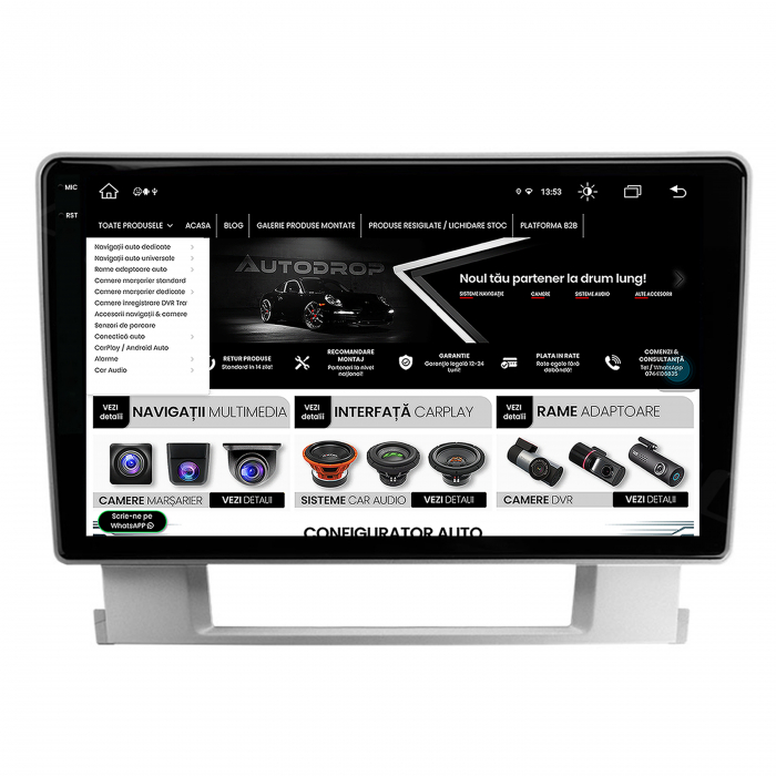 Navigatie Dedicata 2K Opel Astra J Android 4GB | AutoDrop.ro [10]