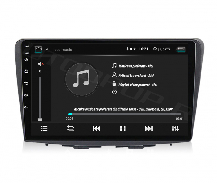 Navigatie Dedicata Suzuki Baleno Android 1GB | AutoDrop.ro [4]
