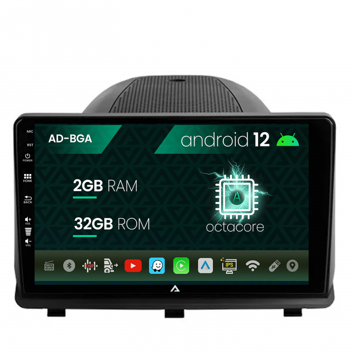 Navigatie opel antara (2006-2015), android 12, a-octacore 2gb ram + 32gb rom, 9 inch - ad-bga9002+ad-bgrkit386