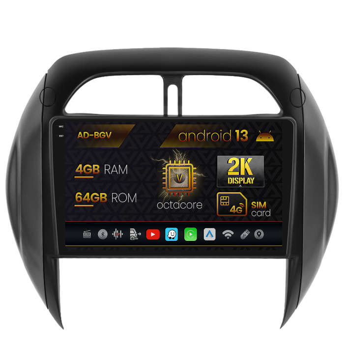 Navigatie Android 2K Toyota RAV4 (2003-2005), 4+64GB | AutoDrop.ro [1]