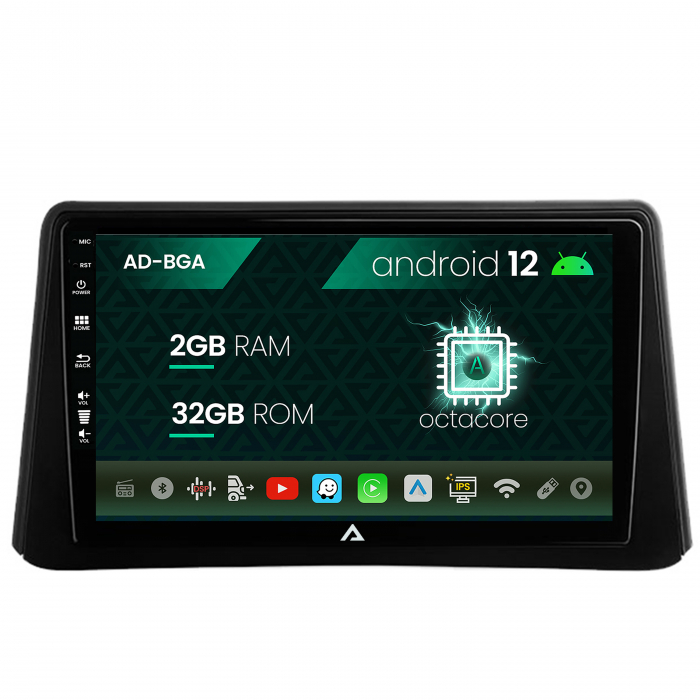 Navigatie Opel Mokka (2012-2016), Android 12, A-Octacore 2GB RAM + 32GB ROM, 9 Inch - AD-BGA9002+AD-BGRKIT390