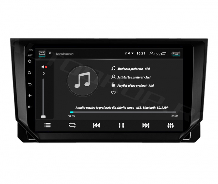 Navigatie Android Seat Ibiza 2017+ 1GB | AutoDrop.ro [7]