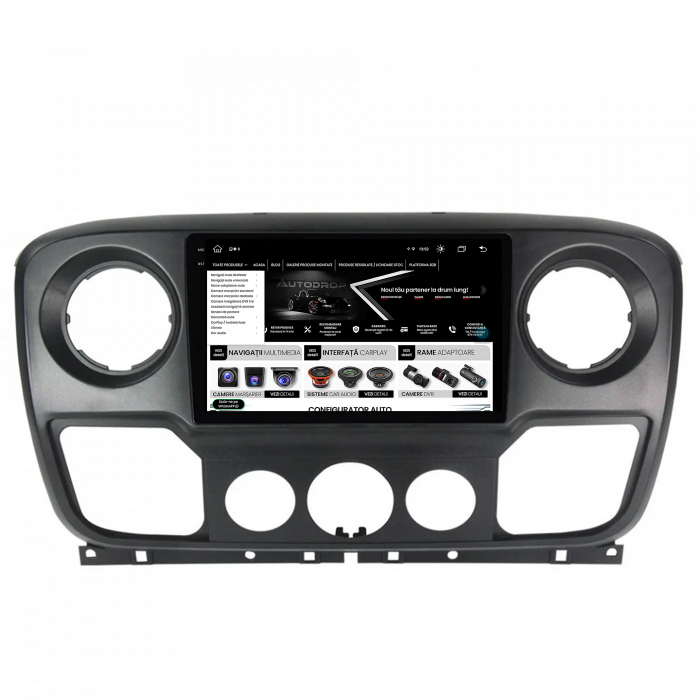 Navigatie 2K Android 13 Renault Master 8+256GB | AutoDrop.ro [10]
