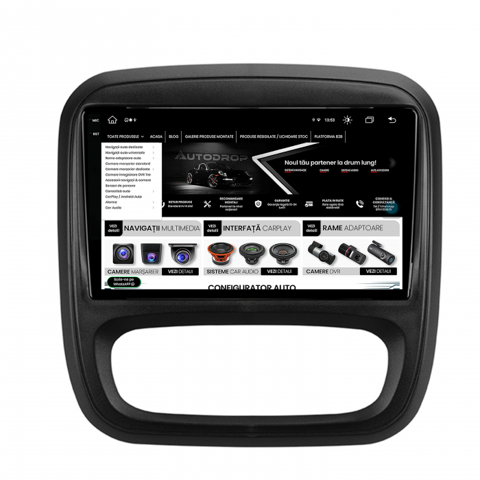 Navigatie Android 13 Vivaro / Traffic / Talento 8GB | AutoDrop.ro [11]