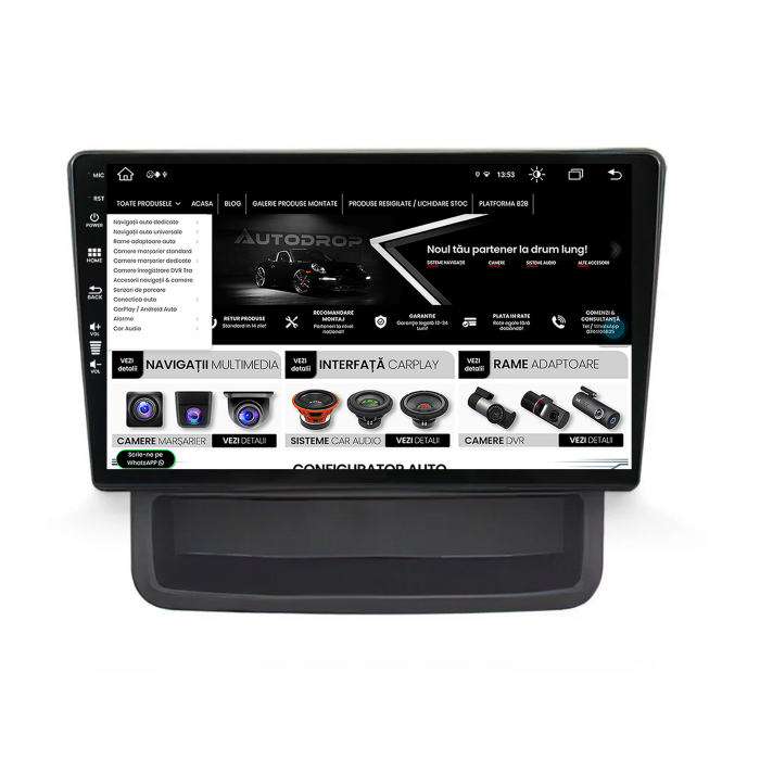 Navigatie Android Opel Vivaro / Renault Trafic (2010-2014) 8GB | AutoDrop.ro [4]