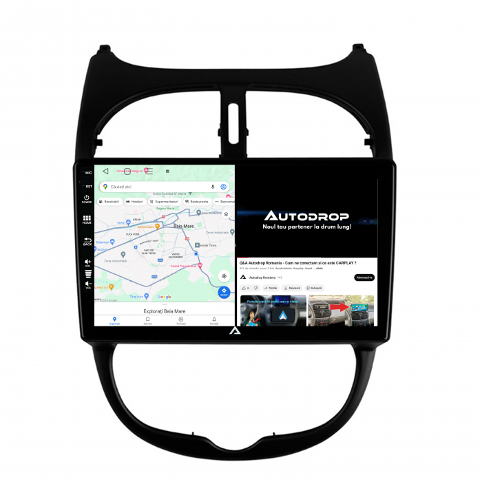 Carplay Android 12 Peugeot 206 2GB | AutoDrop.ro [7]