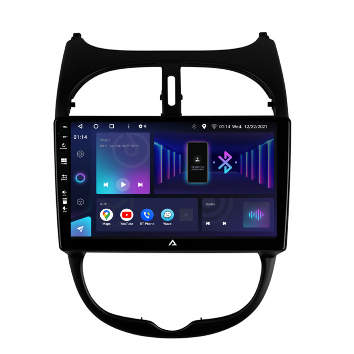 Navigatie QLED 10 Peugeot 206 QLED | AutoDrop.ro [3]