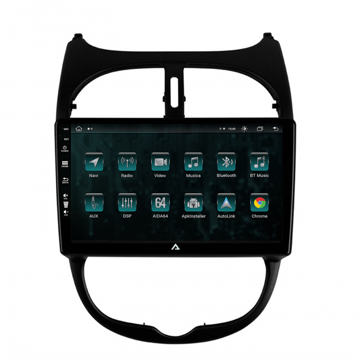 Navigatie Android 13 Peugeot 206 8+256GB | AutoDrop.ro [3]