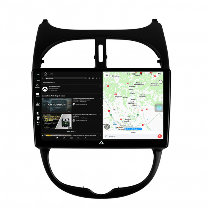 Navigatie Android 13 Peugeot 206 8+256GB | AutoDrop.ro [8]