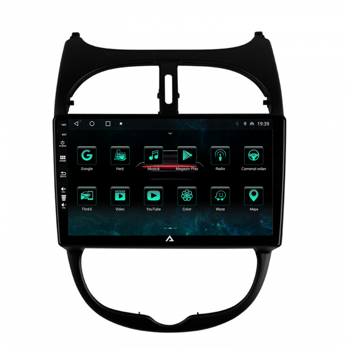 Navigatie Android 12 Peugeot 206 6+128GB | AutoDrop.ro [3]