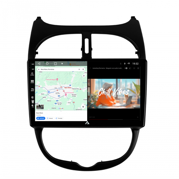 Navigatie Android 12 Peugeot 206 6+128GB | AutoDrop.ro [8]