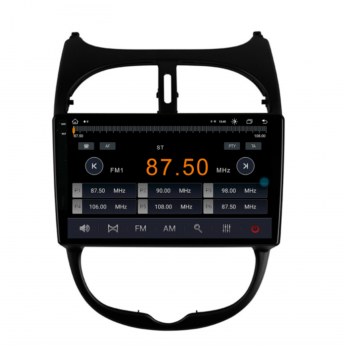 Navigatie Android 13 2K Peugeot 206 4+64GB | AutoDrop.ro [7]