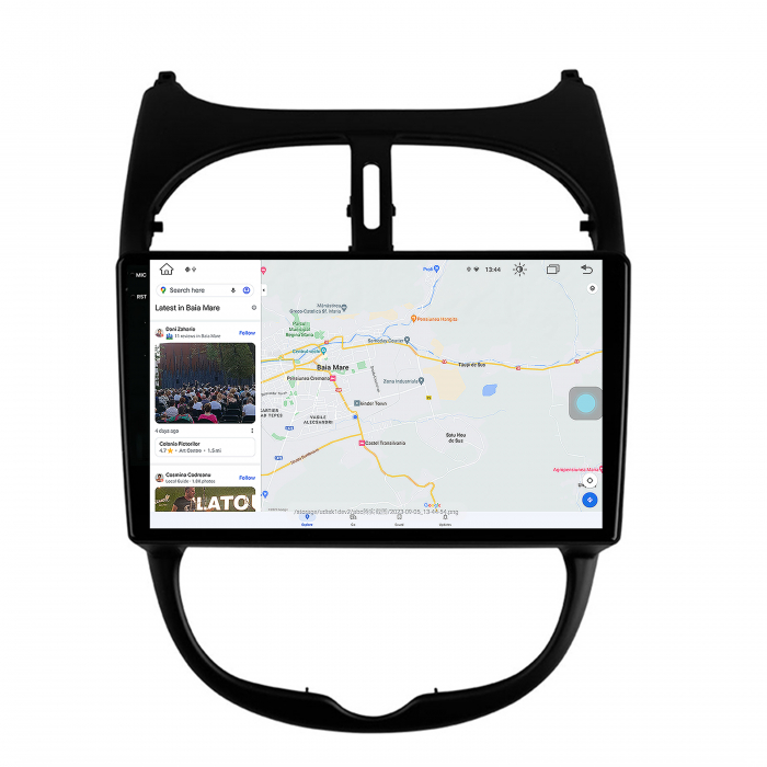 Navigatie Android 13 2K Peugeot 206 4+64GB | AutoDrop.ro [5]