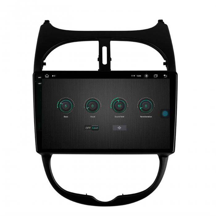Navigatie Android 13 2K Peugeot 206 8+256GB | AutoDrop.ro [13]