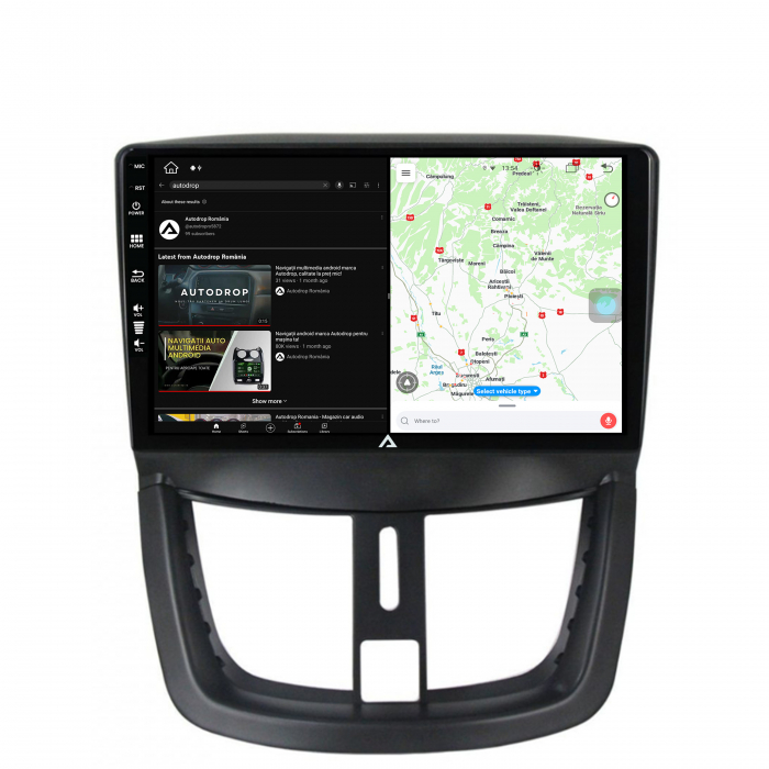 Navigatie Android 13 Peugeot 207 8+256GB | AutoDrop.ro [5]