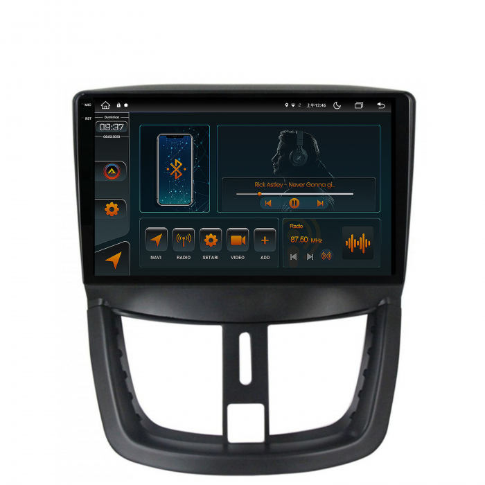 Navigatie Android 2K 13 Peugeot 207 4+64GB | AutoDrop.ro [2]