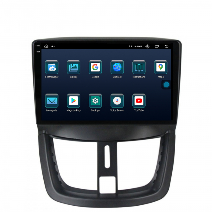 Navigatie Android 2K 13 Peugeot 207 8+256GB | AutoDrop.ro [4]