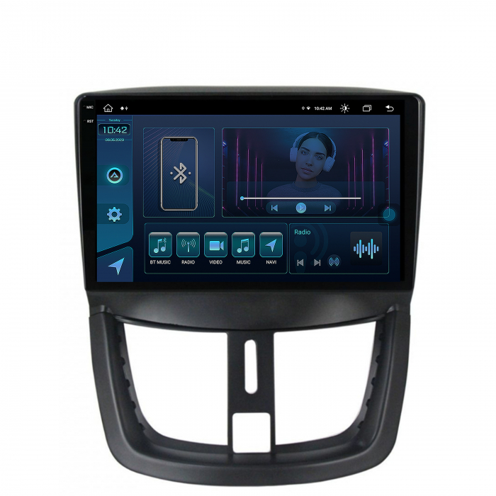 Navigatie Android 2K 13 Peugeot 207 8+256GB | AutoDrop.ro [2]