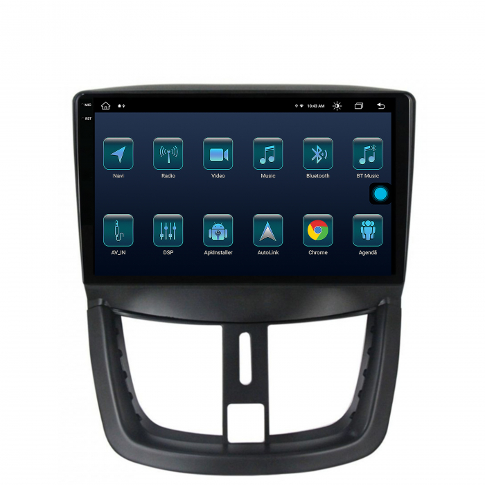 Navigatie Android 2K 13 Peugeot 207 8+256GB | AutoDrop.ro [3]