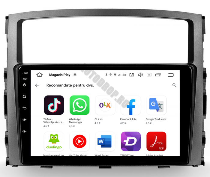 Navigatie Android Pajero 2006-2014 | AutoDrop.ro [10]