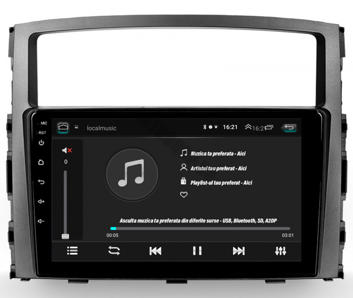 Navigatie Android Pajero 2006-2014 | AutoDrop.ro [7]