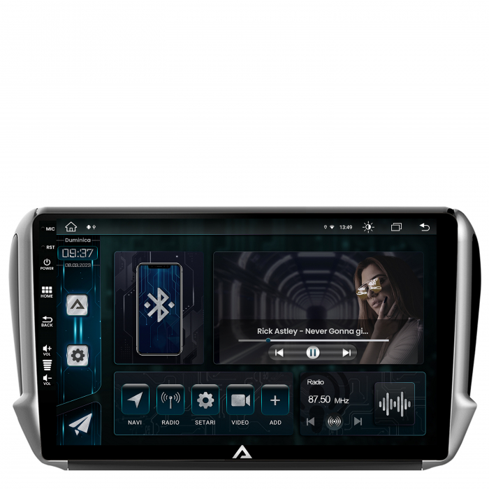 Navigatie Android Peugeot 208/2008 8GB | AutoDrop.ro [2]