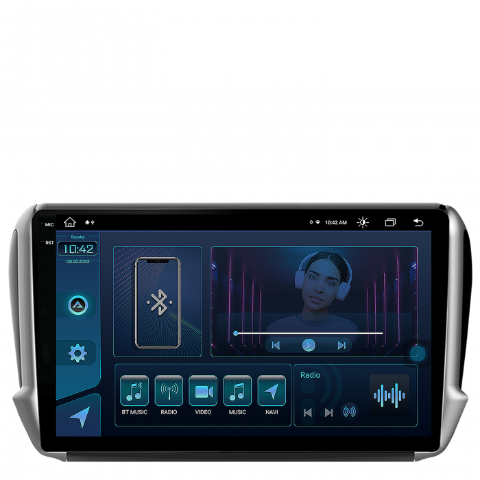 Navigatie Android 2K Peugeot 208/2008 8GB | AutoDrop.ro [2]