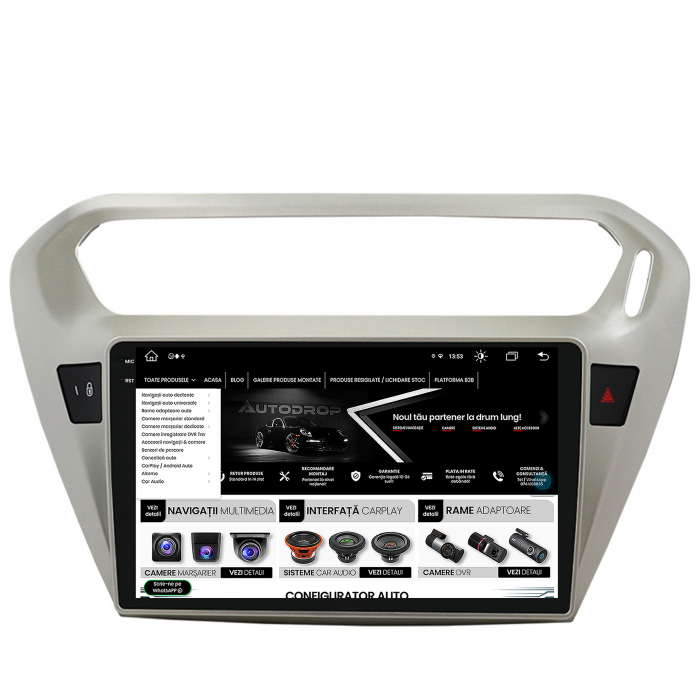Navigatie Peugeot 301/C-Elysee 4GB RAM | AutoDrop.ro [11]