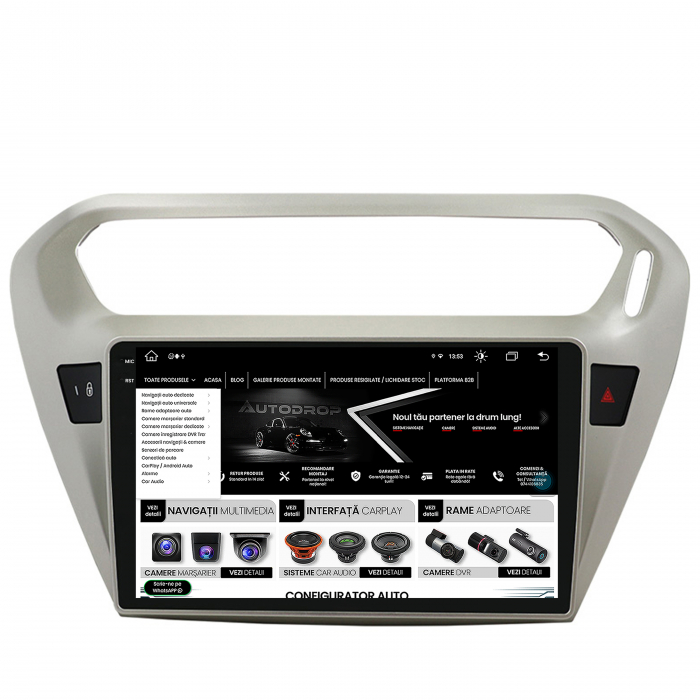 Navigatie Peugeot 301/C-Elysee 8GB RAM | AutoDrop.ro [8]