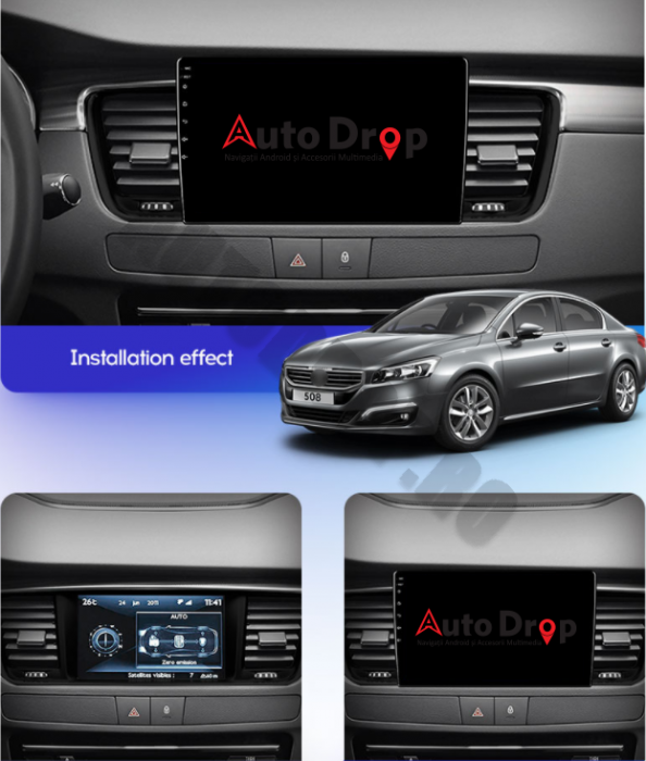 Navigatie Android Peugeot 508 2010-2018 | AutoDrop.ro [16]