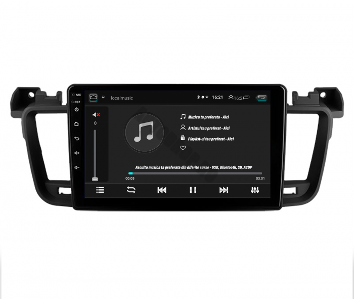 Navigatie Android Peugeot 508 2010-2018 | AutoDrop.ro [6]