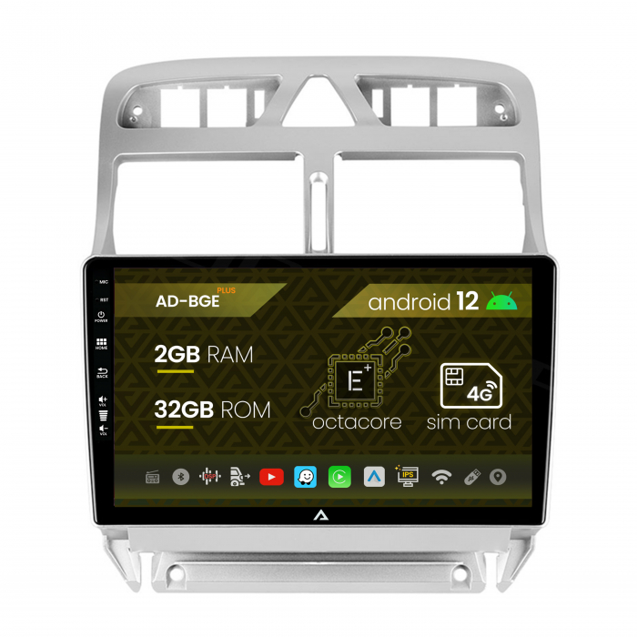 Carplay Dedicat Peugeot 307 Android 2GB | AutoDrop.ro [1]