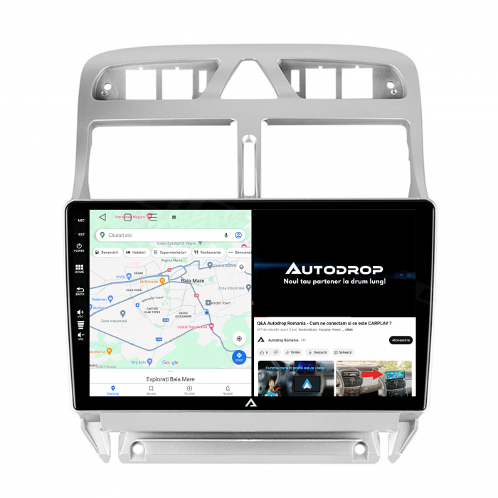Carplay Dedicat Peugeot 307 Android 2GB | AutoDrop.ro [8]
