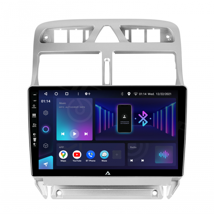 Navigatie QLED Peugeot 307 Android 4GB | AutoDrop.ro [3]