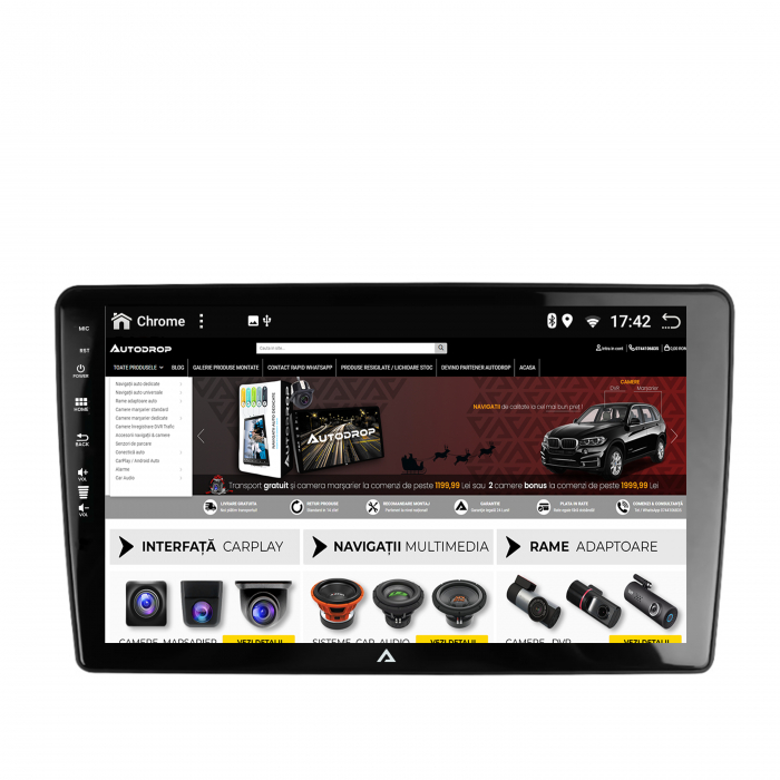 Navigatie Android 12 Peugeot 307 QLED | AutoDrop.ro [8]