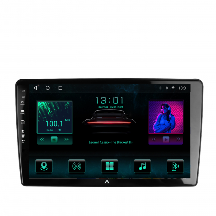 Navigatie  Android 13 Peugeot 307 4+64GB | AutoDrop.ro [2]