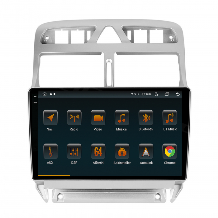 Navigatie Dedicata 2K Peugeot 307 Android 4GB | AutoDrop.ro [3]