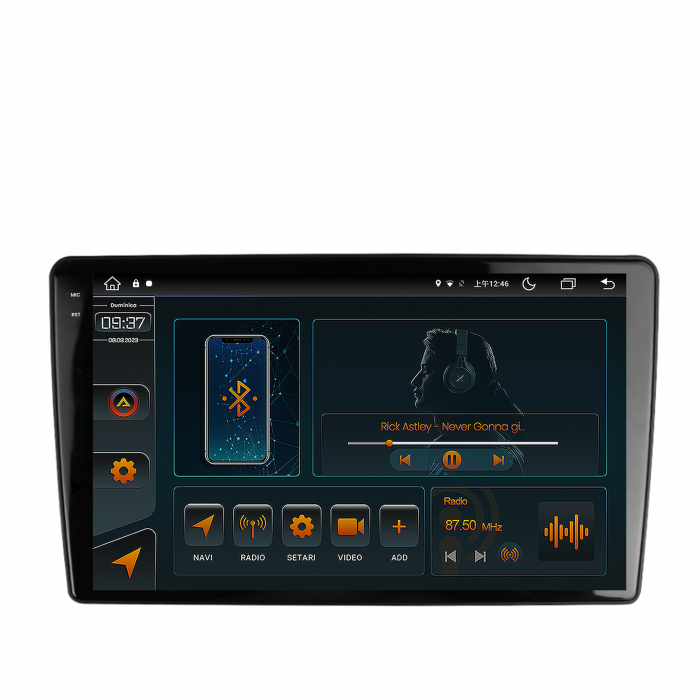 Navigatie Android 2K 13 Peugeot 307 4+64GB | AutoDrop.ro [2]