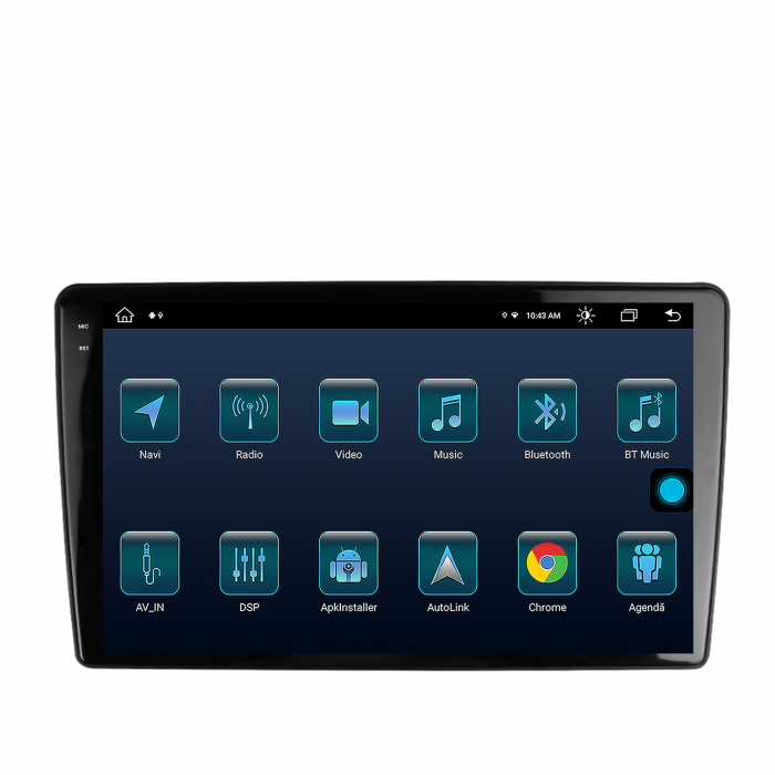 Navigatie Dedicata 2K Peugeot 307 Android 8GB | AutoDrop.ro [3]
