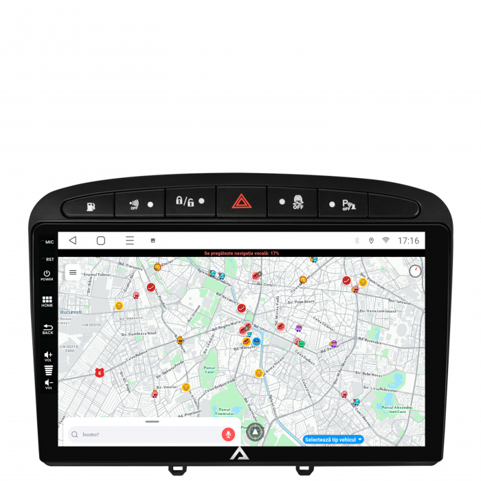 Carplay Android 12 Peugeot 308/408 | AutoDrop.ro [10]