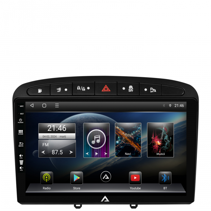 Carplay Android 12 Peugeot 308/408 | AutoDrop.ro [2]